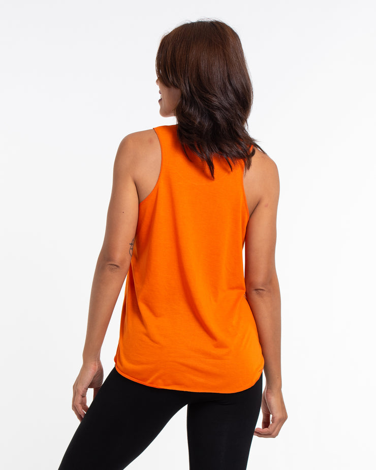 Womens Sunglasses Tank Top in Orange